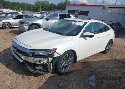 2019 Honda Insight Touring from USA, damaged, VIN 19XZE4F99KE023356